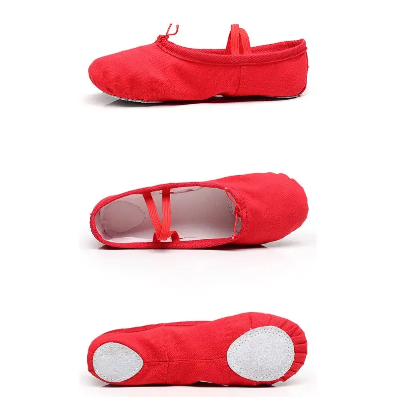 

Canvas Ballet Pointe Shoes Fitness Gymnastics Slippers for Kids Children baby girl shoes baby 2019 New Arrival Fashion shoes