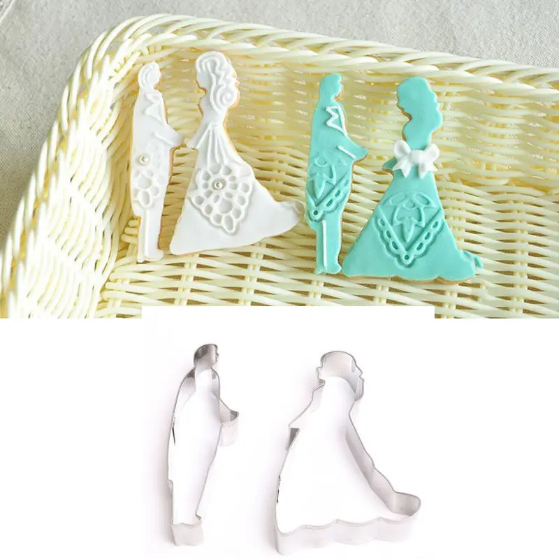 1 шт. сделай сам форма для печенья невесты торта формы выпечки инструменты из