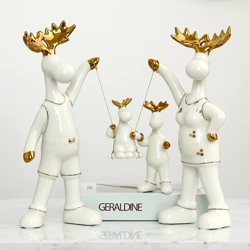 

Decoration Of Home Decoration Room Wine Cabinet Decoration Creative Ceramic Wedding Gift Decoration