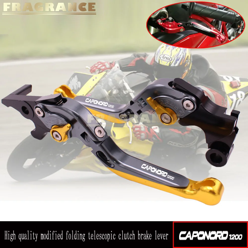 Складной выдвижной рычаг сцепления тормоза для Aprilia CAPONORD 1200 Rally 2014 2017 TUONO 1000 R 2003
