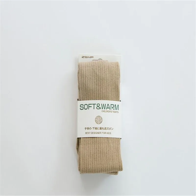 Лидер продаж Однотонные эластичные чулки для малышей зимняя одежда ярких цветов
