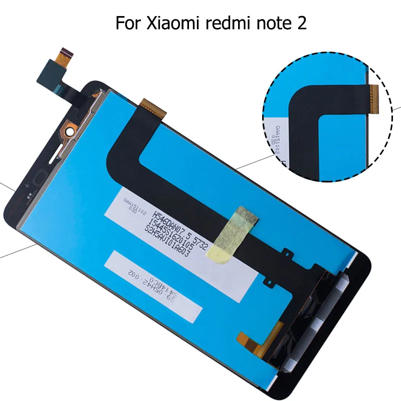 5.5&quot ORIGINAL Replacement Parts For Xiaomi redmi note 2 LCD Display Touch Screen Digitizer Assembly FREE Tools | Мобильные