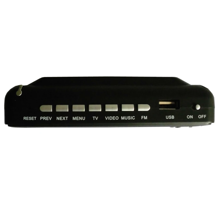 ISDB T ISDBT мини ТВ приемник с 4 3 дюймов ЖК дисплей Экран для Поддержка TF карта USB