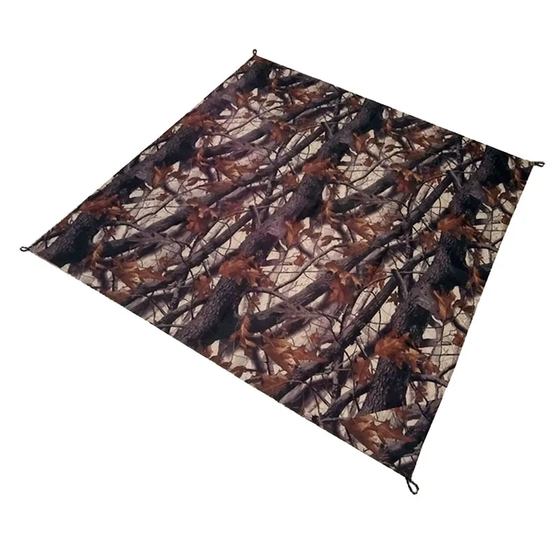 Leaves camouflage Открытый Карманный Походный коврик камуфляж водонепроницаемый влагостойкий складной спальный коврик камуфляж Сверхлегкий пляжный семейный туристический коврик для пикника - Цвет: Leaves camouflage