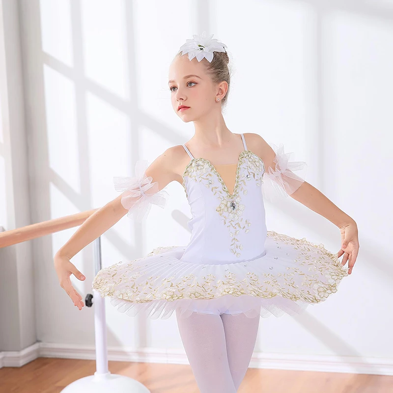 Профессиональные балетные пачки белого синего красного цветов Детские Балетные