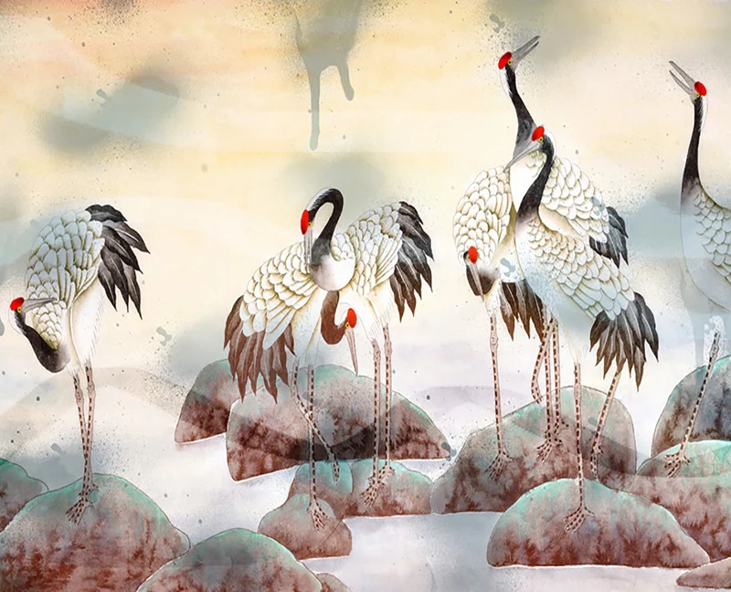 Водостойкая занавеска для душа с узором красного цвета|Шторы душа| |