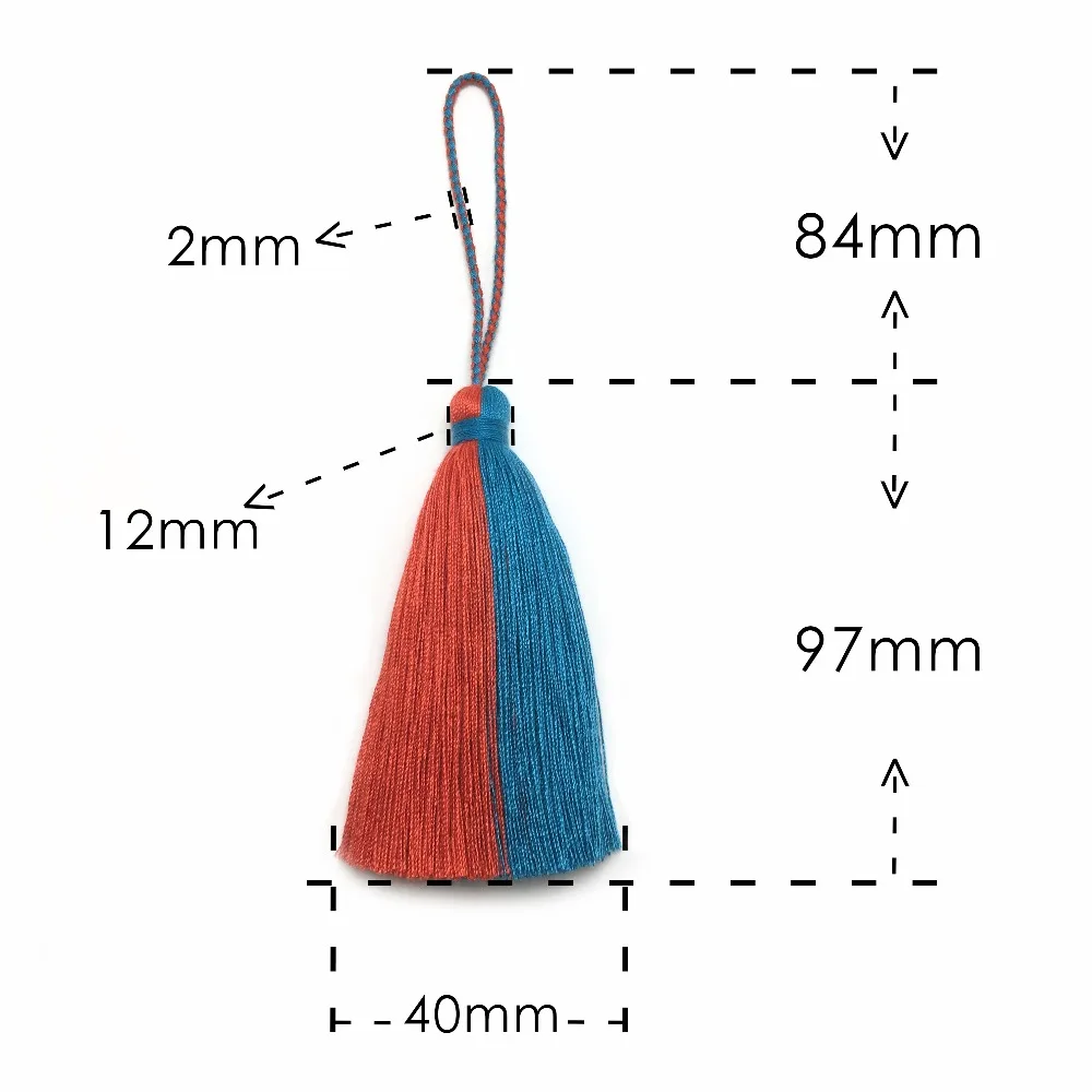 CHENGRUI L131, 9,7 см, с кисточками, бахрома, хлопковое платье-майка с бахромой, diy аксессуары, с бахромой, для штор, ремесло, кисточки, бахрома, отделка, 4 шт./пакет