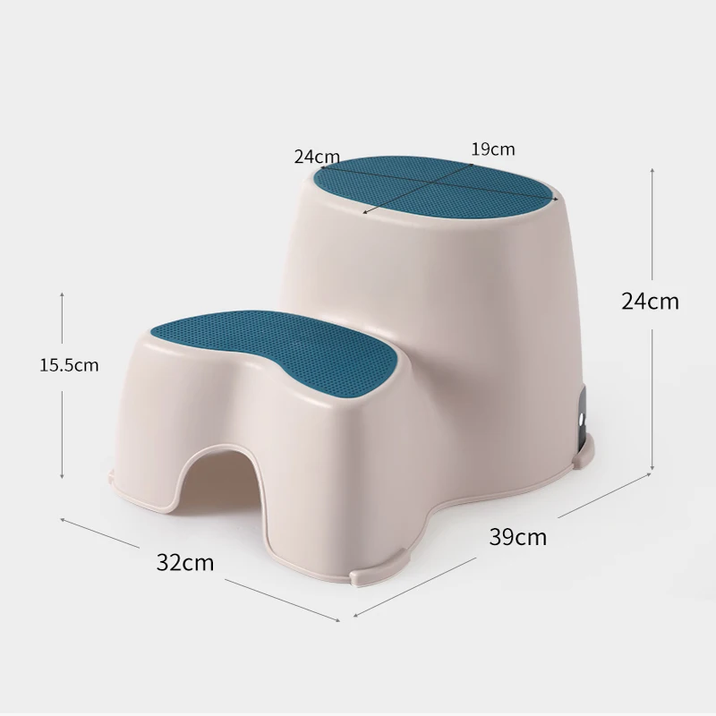 Детский пластиковый табурет раковина для ног детская маленькая скамейка
