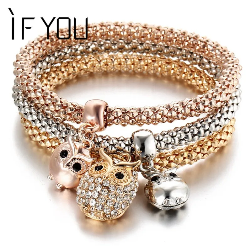 Женский многоуровневый браслет IF YOU 3 шт./компл. высококачественный Эластичный