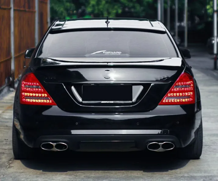 Спойлер для benz S class w221 2006 2015 S65 стиль ABS спойлер из материала на задний багажник