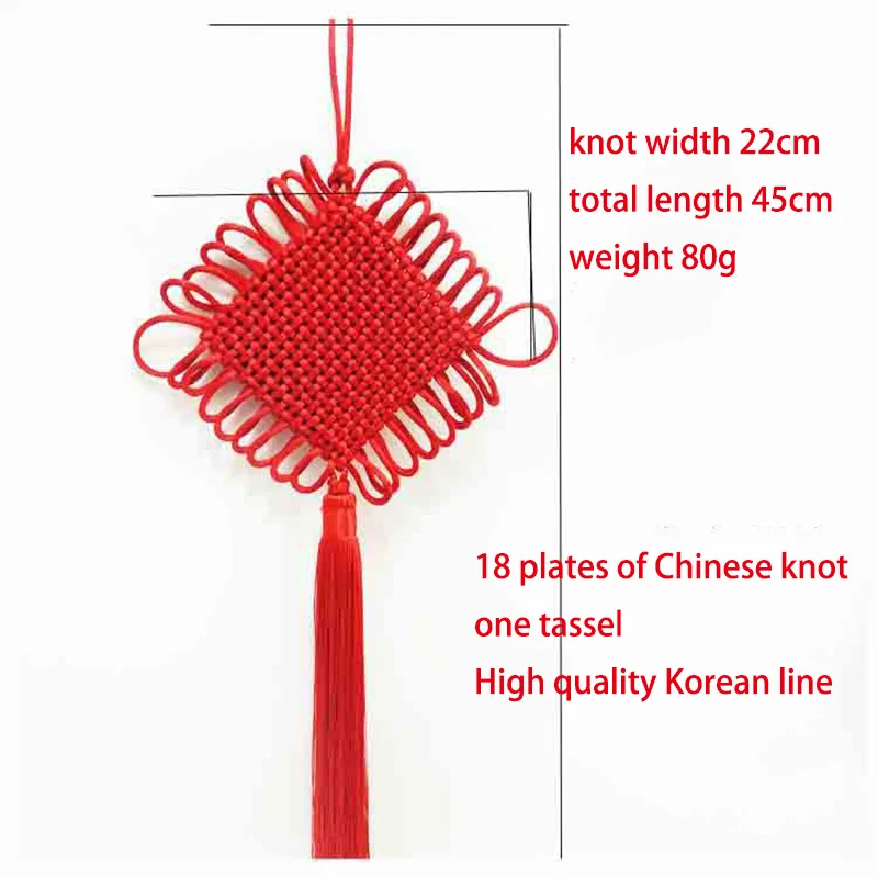 6 plate-24 plate pure handicraft knitting Chinese knot tassels fringe tassel trim decorative pendant for home decoration | Дом и сад