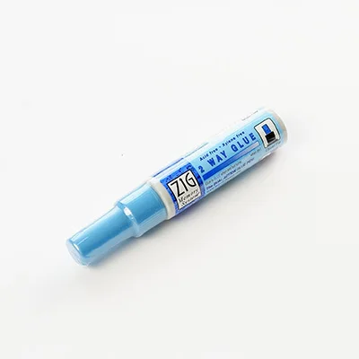 4mm 1 шт. японский zig kuretake Защита окружающей среды цветной клей маркер каллиграфия DIY Инструменты клей ручки школьные принадлежности - Цвет: 4mm