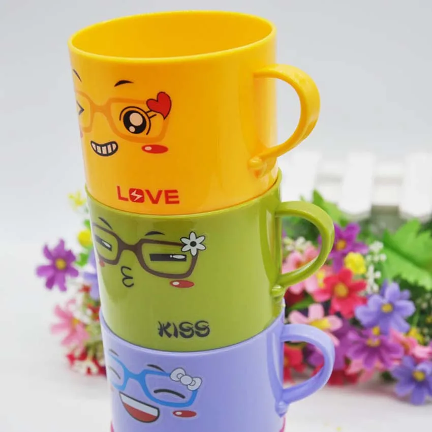 Милая мультяшная чашка для влюбленных креативная из полипропилена молока
