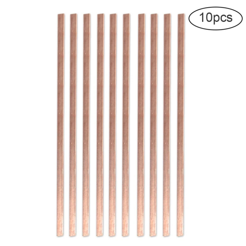 5/10/20Pcs Low Temperature Copper Welding Rods Brazing Wire Repairing Welding Rods Industrial rod 400mmx3mmx1mm