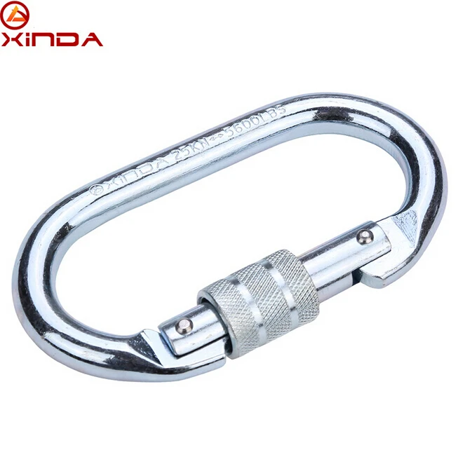 XINDA O shape 25KN Защитная Пряжка из легированной стали профессиональная скалолазания