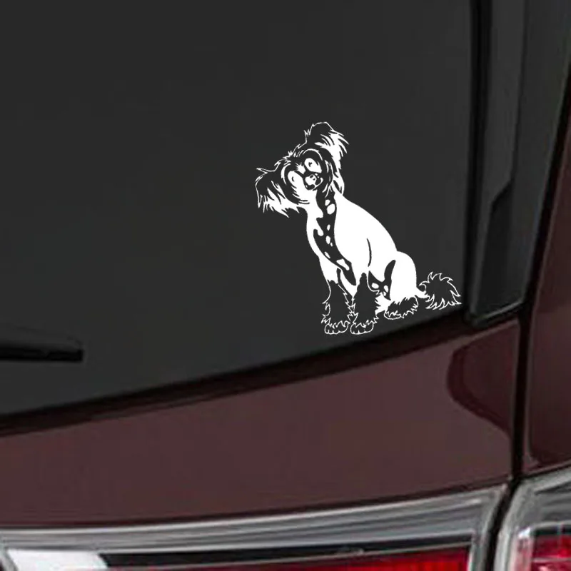 YJZT 11 7 см * 14 собака забавные животные PetVinyl наклейки на автомобиль
