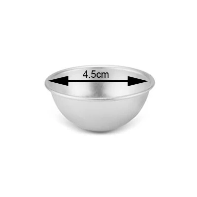 4.5cm 4 шт./пакет мыло пресс-форма для мыла изготовление пресс-формы мыла инструменты DIY Бомбочки для ванны прессформы торта мяч Форма 3D мяч Бомбочки для ванны - Цвет: 4.5cm