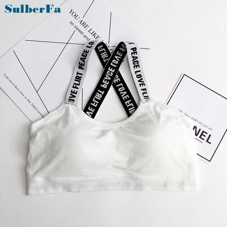 SulberFa Women Padded Wirefree Push Up Fitness Bras Workout Bra Crop top | Женская одежда