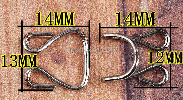 Оптовая продажа 200 набор ремесло Серебряный тон стальной крюк и глаза Размер 7 #