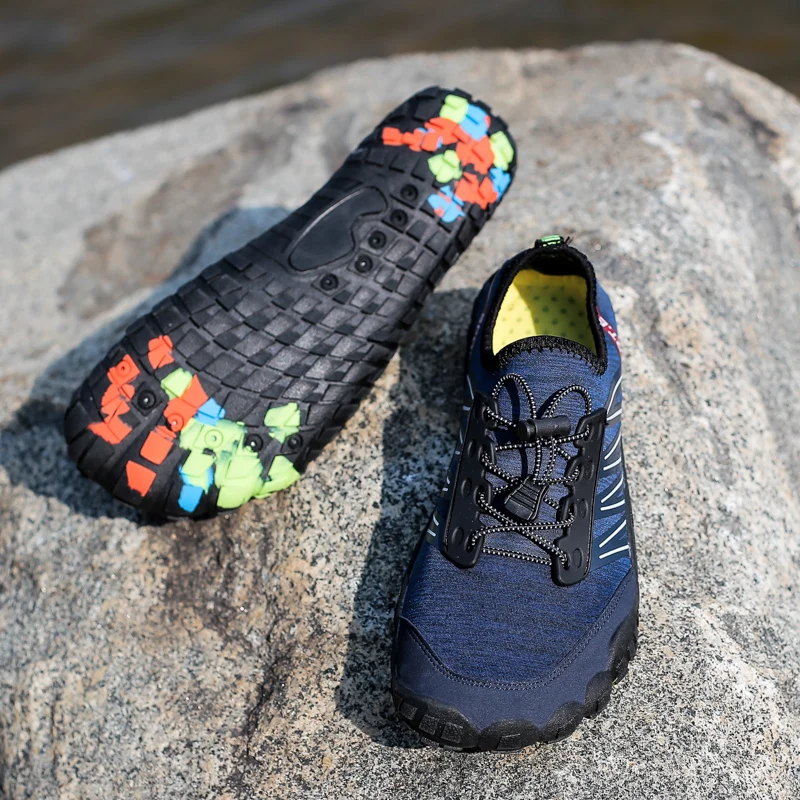 Летняя мужская водонепроницаемая обувь мужские пляжные сандалии дышащая