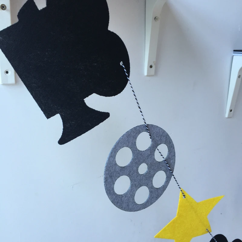 Кинозвезда голливувечерние камера 3 метра фетровый баннер флаг украшение на день