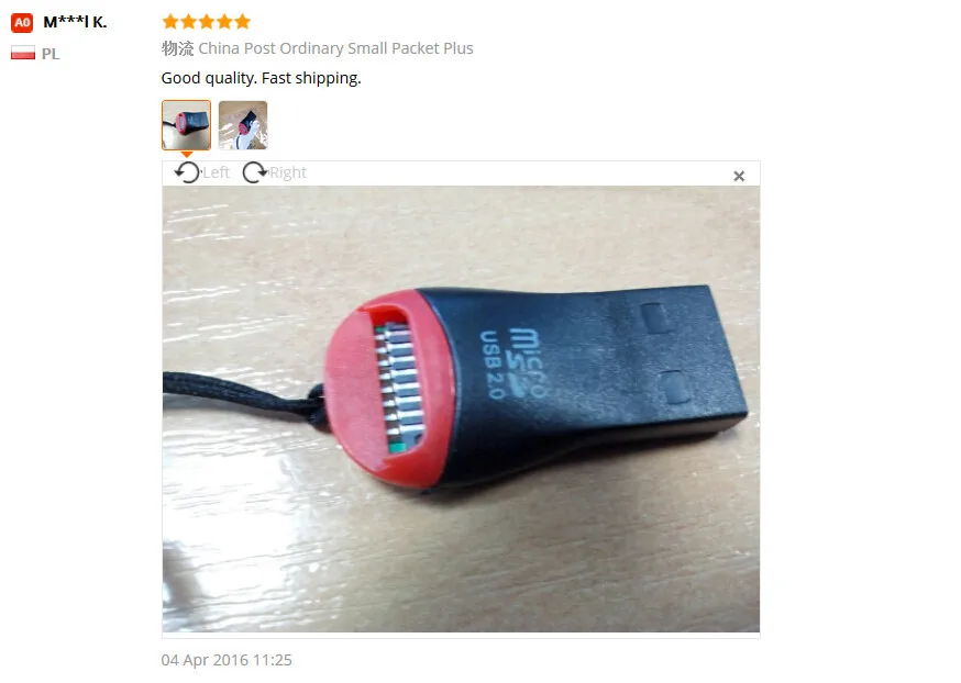 Высокое качество Портативный высокоскоростной USB 2,0 Мини Micro SD T-Flash TF M2 считыватель карт памяти Price_KXL0327