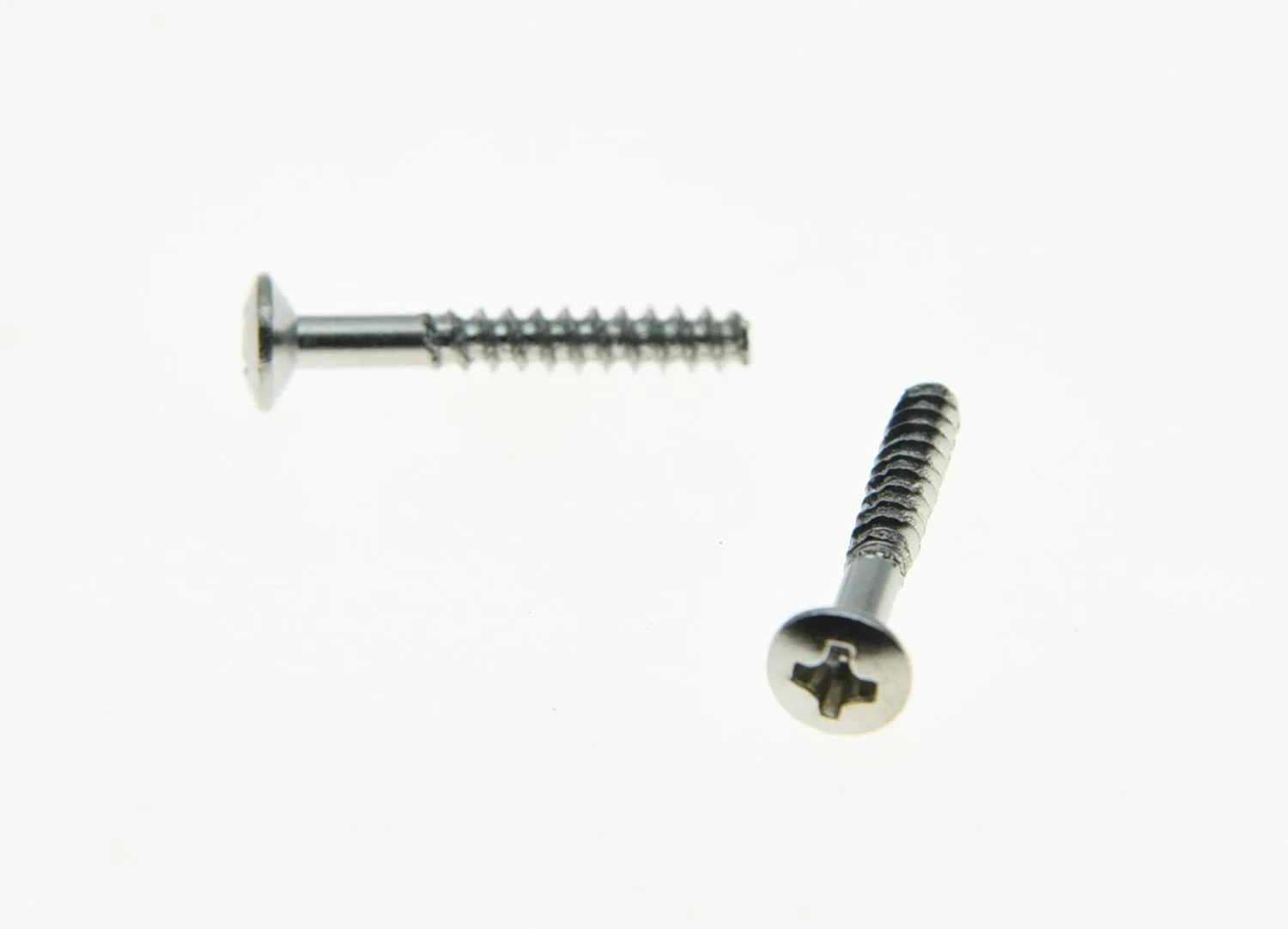 

6x Single Coil Pickup Mounting Screws and Springs Chrome