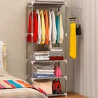 открытый гардероб шкаф для вещей в комнату шкаы для одежды шкаф складной каркасный шкаф для одежды Мебель шкаф для хранения спальня мебель  вешалка напольная мебель для дома шкаф гардероб шкаф для ванной мини шкаф