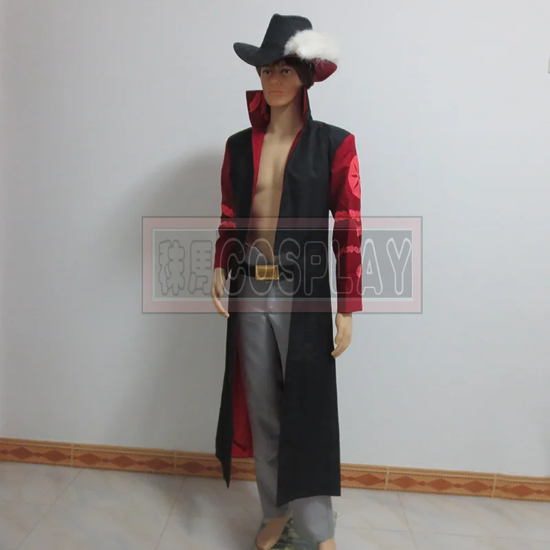 Цельный Косплэй соколиный глаз ястреб &quotкошачий глаз&quot Mihawk костюм со