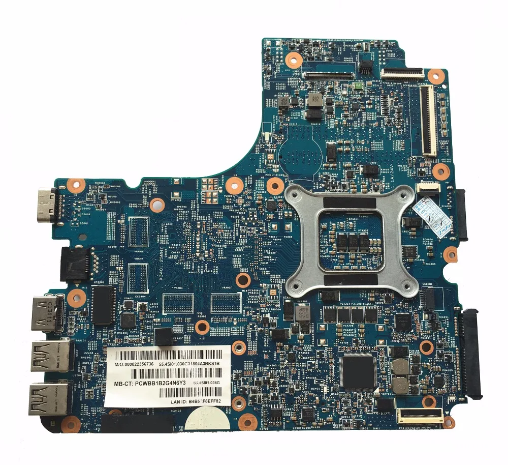 Материнская плата Reboto для ноутбука HP 4540S 4740S 4440s 4441s материнская 683495-001 683495-501 683495-601