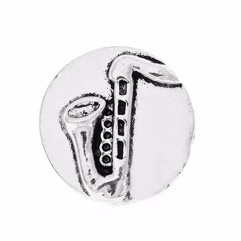 19 стилей на выбор! Винтажные металлические музыкальные инструменты 18 мм