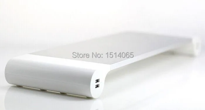 Высококачественная Белая Алюминиевая Подставка для монитора с 4 USB портами Для iMac