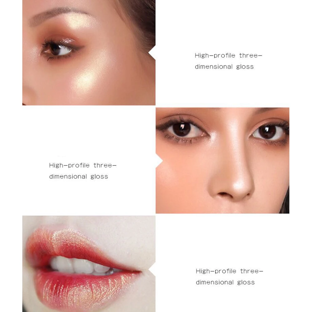 Женская помада Elecool 8 цветов жемчужный блеск для губ макияж Золотая блестящая