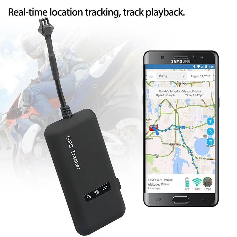 Мини в реальном времени GPS автомобильный трекер GT02 GPRS GSM отслеживающее устройство