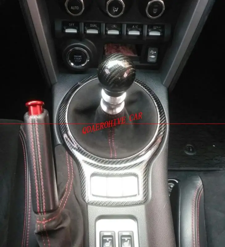 Ручка переключения передач QDAEROHIVE для автомобилей Subaru GT86 BRZ WRX из углеродного