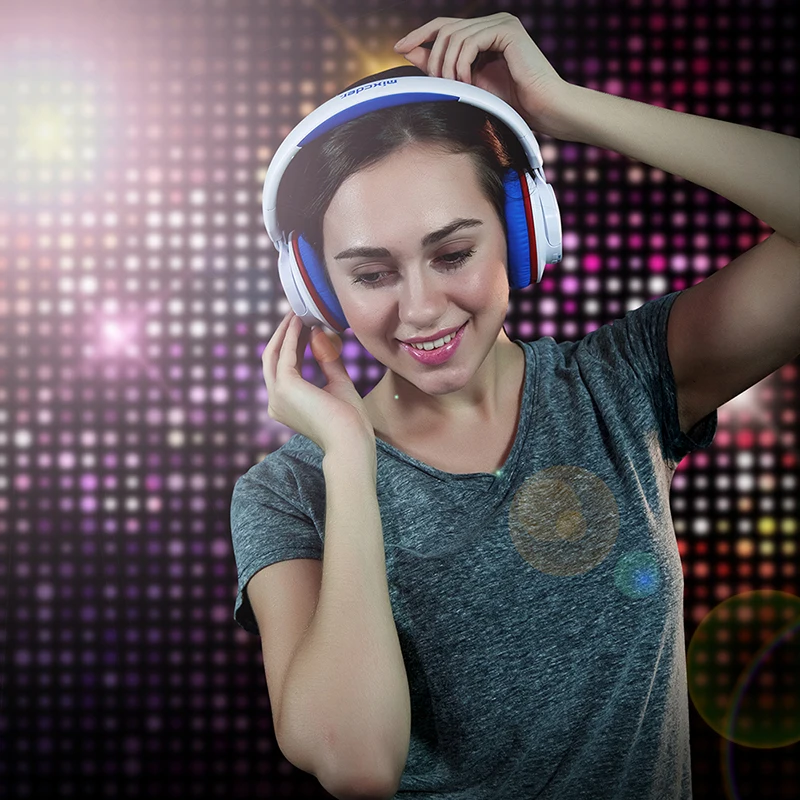 Mixcder ShareMe 7 складные беспроводные Bluetooth наушники с микрофоном легкие стерео для