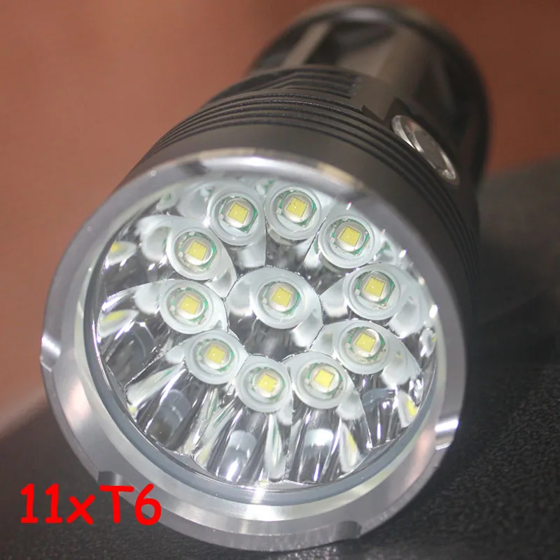 High quality 3-12T6 12 x XM-L T6 LED Flashlight Torch lantern Lamp Light &amp 4 18650 Rechargeable Battery Charger | Освещение