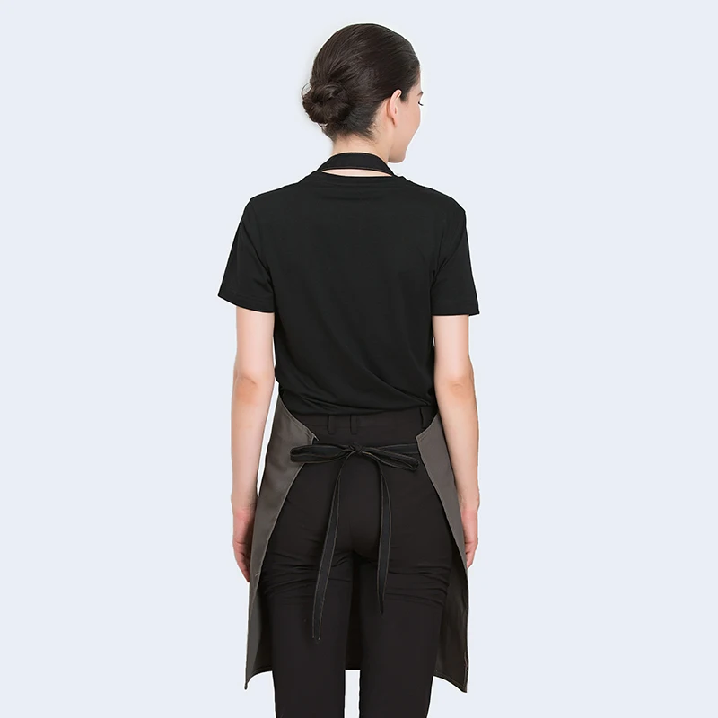 Женский и мужской Регулируемый Кухонный Фартук WEEYI нагрудник унисекс Рабочий для