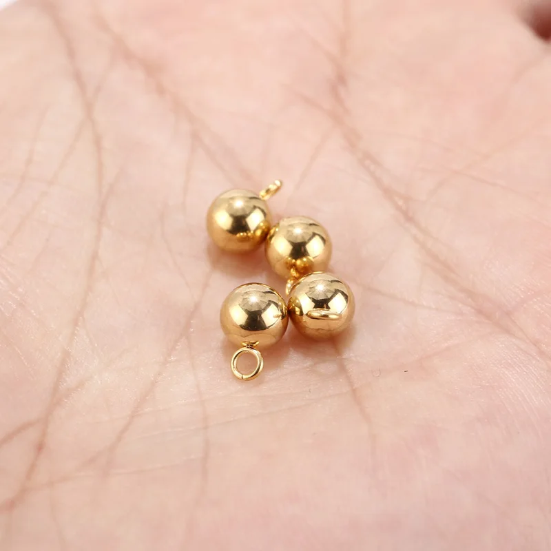 Шарики-разделители из нержавеющей стали 304 20 шт. с петлей для изготовления