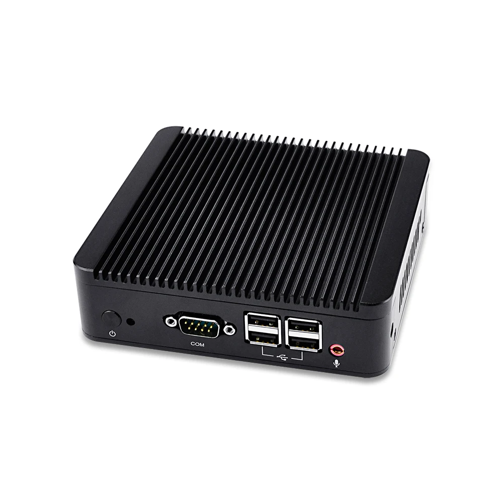 Мини ПК Qotom Celeron/Core i3 3217U/Core i5 3317U корпус из алюминиевого сплава низкая мощность