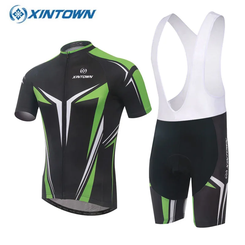 

XINTOWN Brand 2020 New Cycling Jersey Set Short Sleeve Sportswear Polyester Summer Bike Cycling Clothing Ropa Ciclismo S-3XL