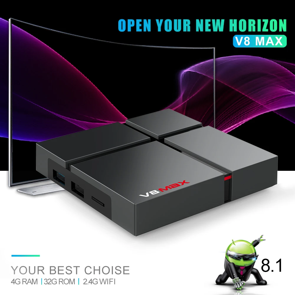 Wechip V8 Макс IPTV box на базе Андроид android 8,1+ PRO IP ТВ подписки северно-Европейский Швеции голландский Франции для ip ТВ m3u smart tv box