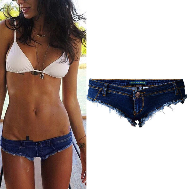 Сексуальные женские джинсовые шорты в европейском и американском стиле