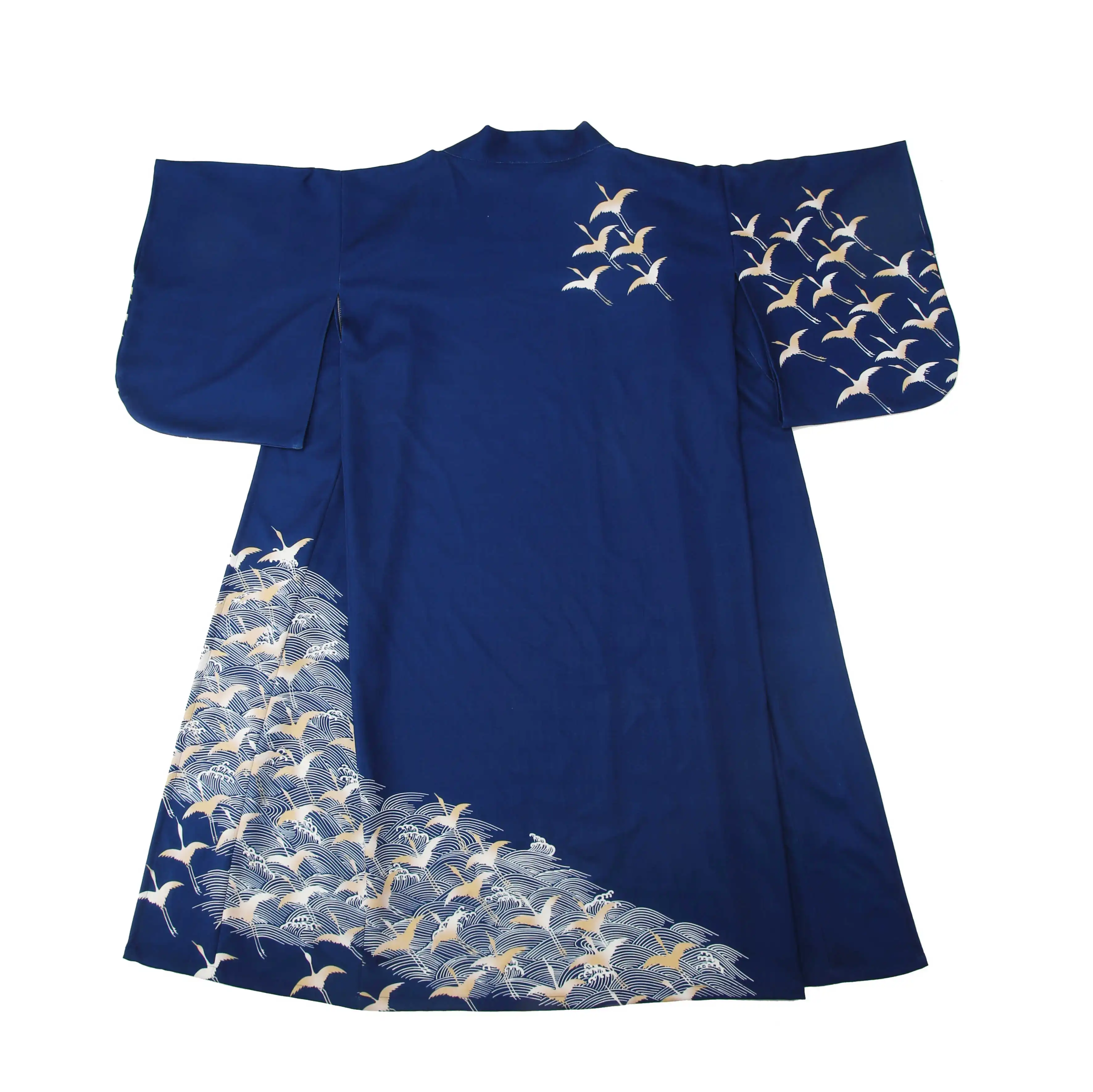 Японское традиционное кимоно с поясом для женщин haori yukata geisha Косплей Костюм obi женское кимоно с волнистым принтом вечернее платье D9012