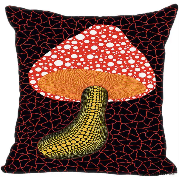 Square Pillowcases Декоративная Наволочка на заказ Yayoi Kusama квадратная Наволочка на молнии лучший подарок 35X35,40x40,45x45 см(одна сторона) 180516-10 - Цвет: Square Pillowcases
