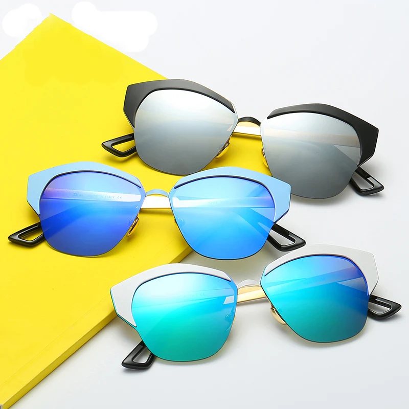 

DUOYUANSE New popular Sunglasses women polygonal polarized Sun Glasses trend network hot style glasses 1223