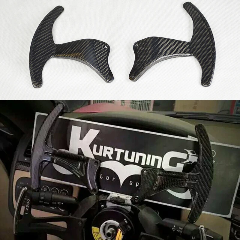 

Fit for Maserati Ghibli Quattroporte Carbon fiber steering wheel shift paddles