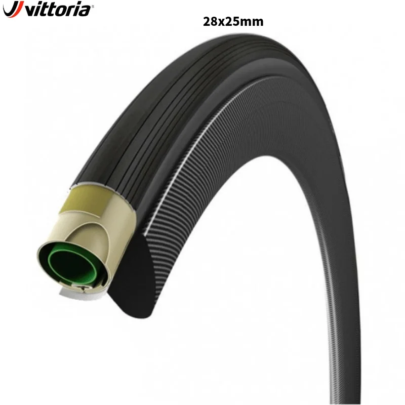 Vittoria Corsa speed G+ Трубчатые шины для шоссейного велосипеда, Трубчатые шины для велосипеда 28 ''X 23 мм 28'' x 25 мм, трубчатые обода - Цвет: Black 28x25mm