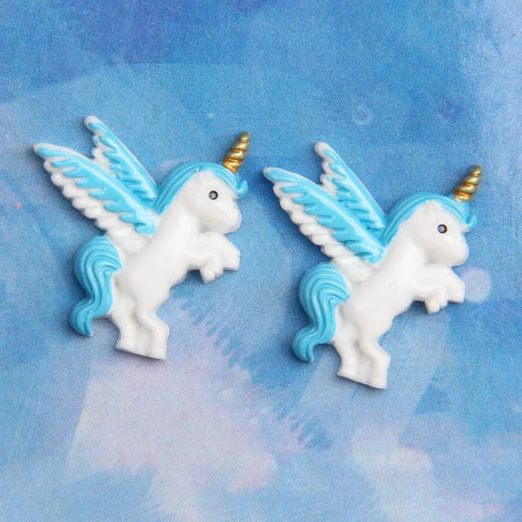 2PCS A-1 Единорог амулеты для слизи Сделай Сам конфеты полимерный шарик наполнитель дополнение клейкие аксессуары игрушки Lizun моделирующий комплект глины для детей - Цвет: 2PCS A-1