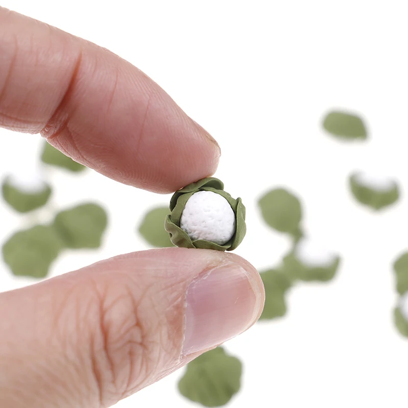 5 шт. миниатюрные глиняные овощи для кукольного домика|Кукольные дома| |